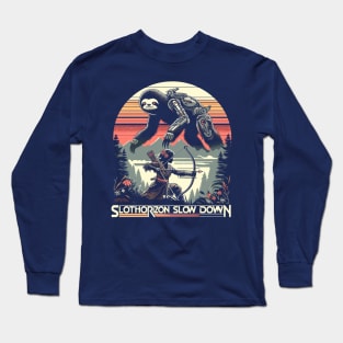 Slothorizon Slow Down Long Sleeve T-Shirt